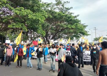 Tolak UU Ciptaker, Mahasiswa Bone Menggelar Aksi