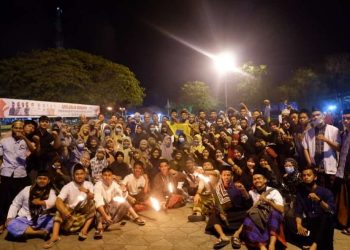Peringati Hari Santri, PMII Gelar Pawai Obor