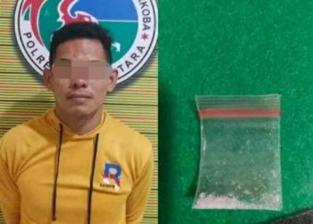 Membawa 1 Sachet Sabu, Pria Asal Mario Lutra Diamankan Satuan Narkoba POLRES Luwu Utara