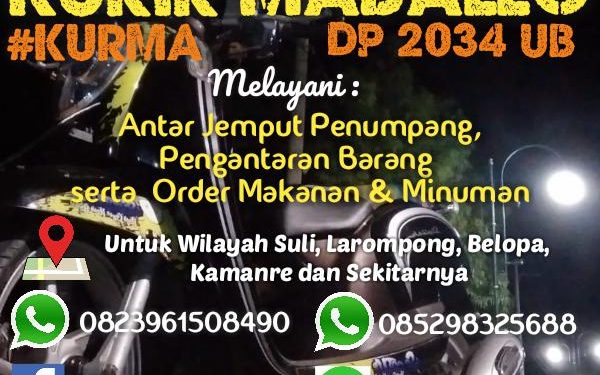 Hadirnya “Kurir Maballo” Menambah Daftar Kurir Online Lokal di Kabupaten Luwu yang Beroperasi Ditengah Pandemi Covid 19