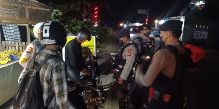Operasi Cipta Kondisi, Upaya Harkamtibmas Polsek Mapsu Polres Takalar